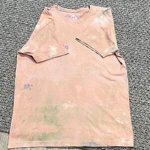 Pink T-Shirt with Peace Symbol